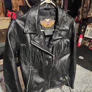 Harley-Davidson's women's leather jacket med